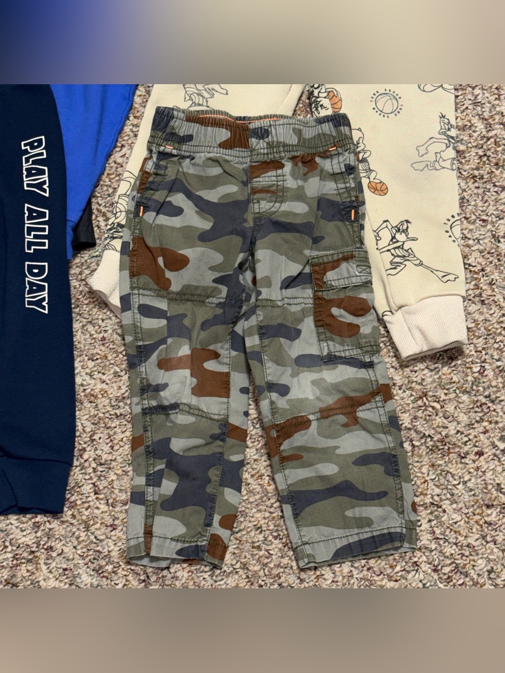 Boys toddler 2T lot of pants bottoms Kids Jogger Mix -‎ Camo - Picture 2 of 9